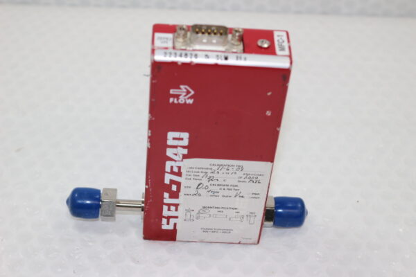 6221 STEC SEC-7340MO Mass Flow Controller, Gas H2, 5 SLM