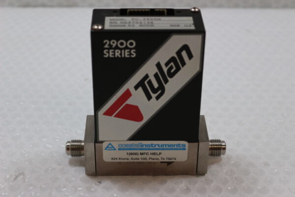 6236 Tylan FC-2900M Mass Flow Controller, O2, 50sccm