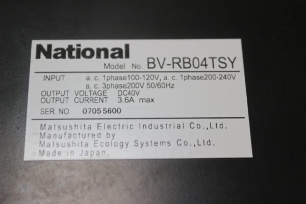6238 National BV-RB04TSY Controller - Image 2