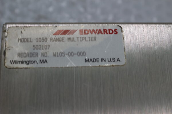 6240 Edwards 1050, W105-00-000 Range Multiplier Controller - Image 2
