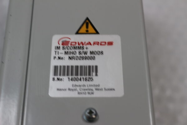 6247 Edwards NRD289000 IM S/COMMS+TI-MIHO S/W MODS Module - Image 2