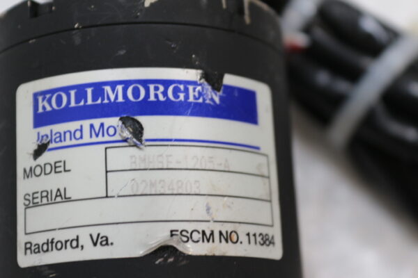 6304 Kollmorgen Inland BMHSE-1205-A Servo Motor - Image 2