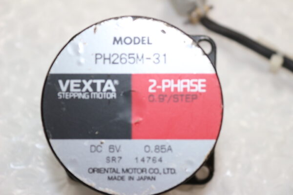 6307 Oriental Motor Vexta PH265M-31 2-Phase Stepping Motor - Image 2