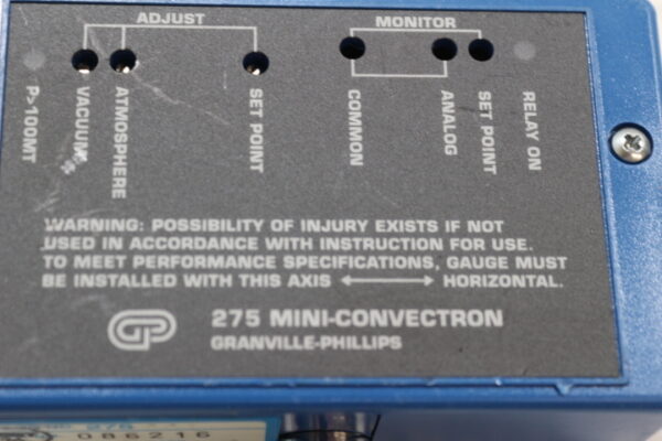 6310 Granville-Phillips 275 Mini-Convectron - Image 2