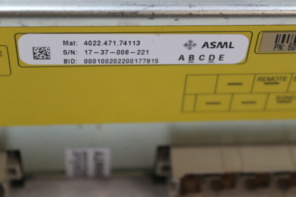 6317 ASML 4022.471.74113 Power Supply - Image 2