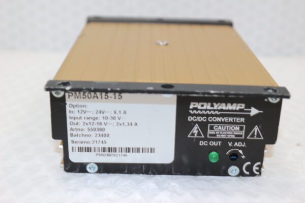 6332 POLYAMP PM50A15-15 DC/DC Converter