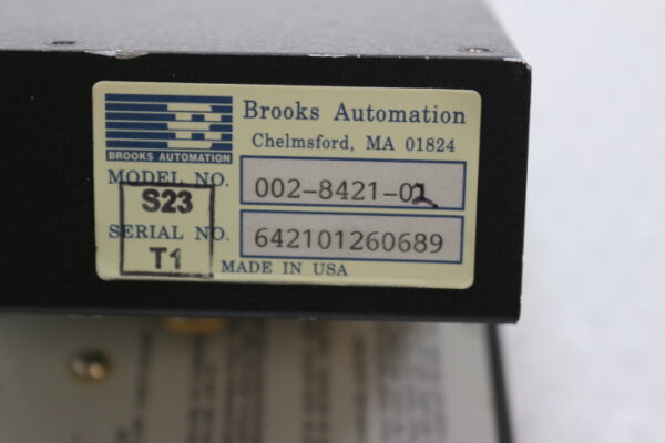6384 Lot of 2 Brooks Automation 002-8421-02 BrooksNet DN Modules - Image 2