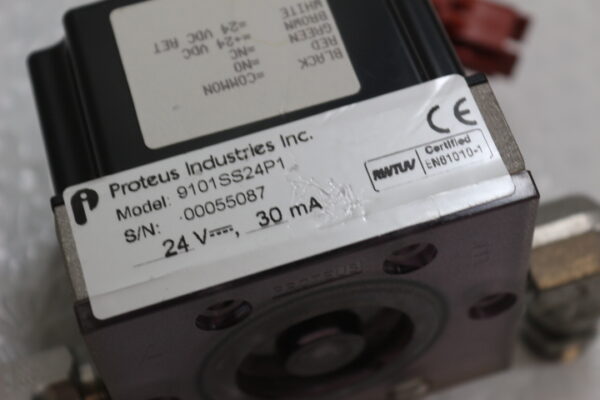 6385 Proteus Industries 9101SS24P1 Flow Switch - Image 2