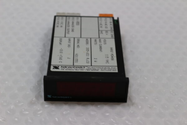 6414 Newport Electronics 205-JC1 R, CO Panel Meter