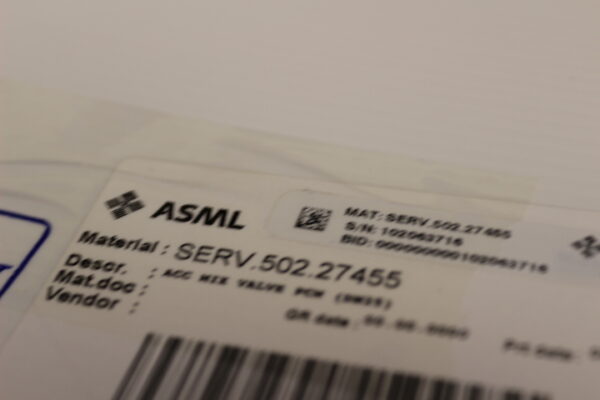 6439 ASML SERV.502.27455, 4022-484-12401 ACC Mix Valve PCW (DN25) - Image 2