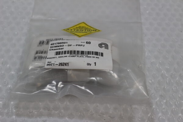 6442 Applied Materials 0021-26241 Bracket, Gasline Clamp Plate, Prod SE MK