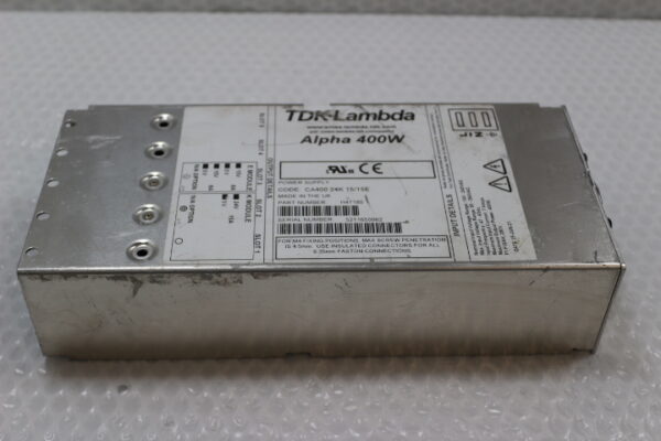 6447 TDK-Lambda Alpha 400W CA400 24K, 15/15E, H47180 Power Supply