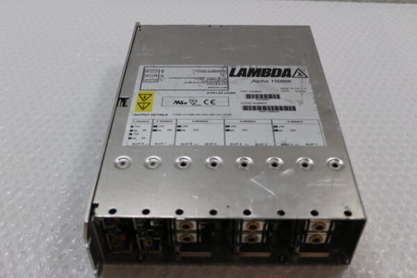 6449 Lambda Alpha 1500W CA1500 24G, 24G, 24G, 12C, 15/15E, H07008 Power Supply