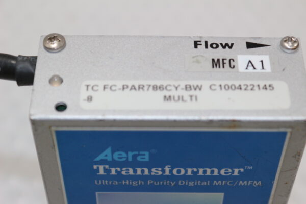 6482 AERA Transformer TC FC-PAR786CY-BW UHP Digital MFC/MFM Ar 30 SLM - Image 2