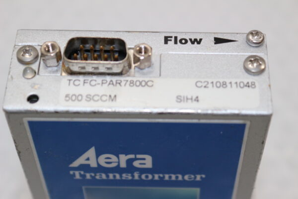 6483 AERA Transformer TC FC-PAR7800C Mass Flow Controller SiH4 500 sccm - Image 2