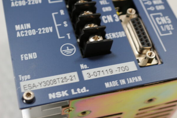 6522 NSK ESA-Y3008T25-21 Servo Drive - Image 2