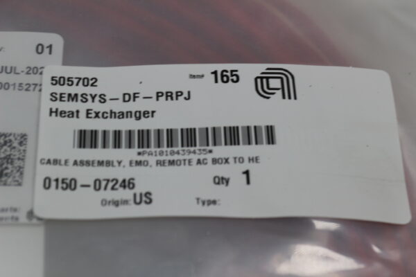 6622 Applied Materials 0150-07246 Cable Assy, EMO Remote AC Box - Image 2