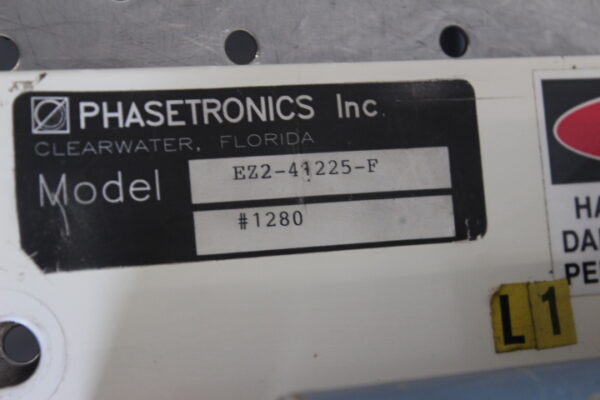 6762 PhaseTronics EZ2-41225-F Power Control - Image 2