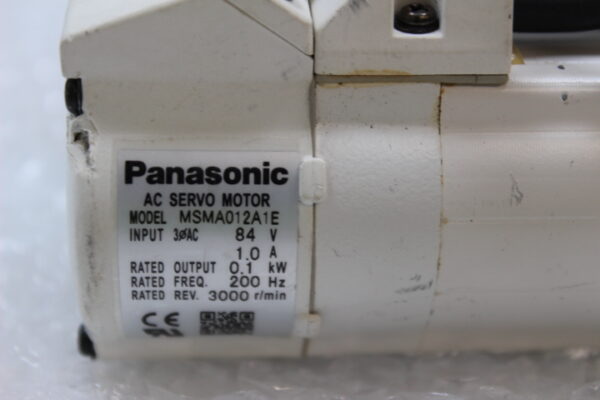 6849 Panasonic MSMA012A1E AC Servo Motor - Image 2